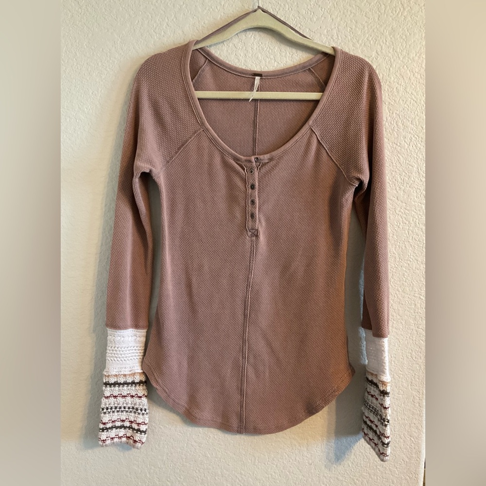 Free People Thermal top.